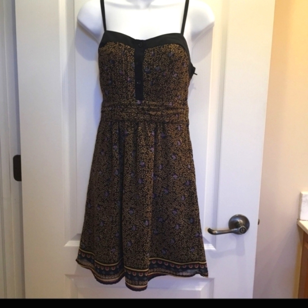UO Staring‎ at Stars Geometric Print Dress